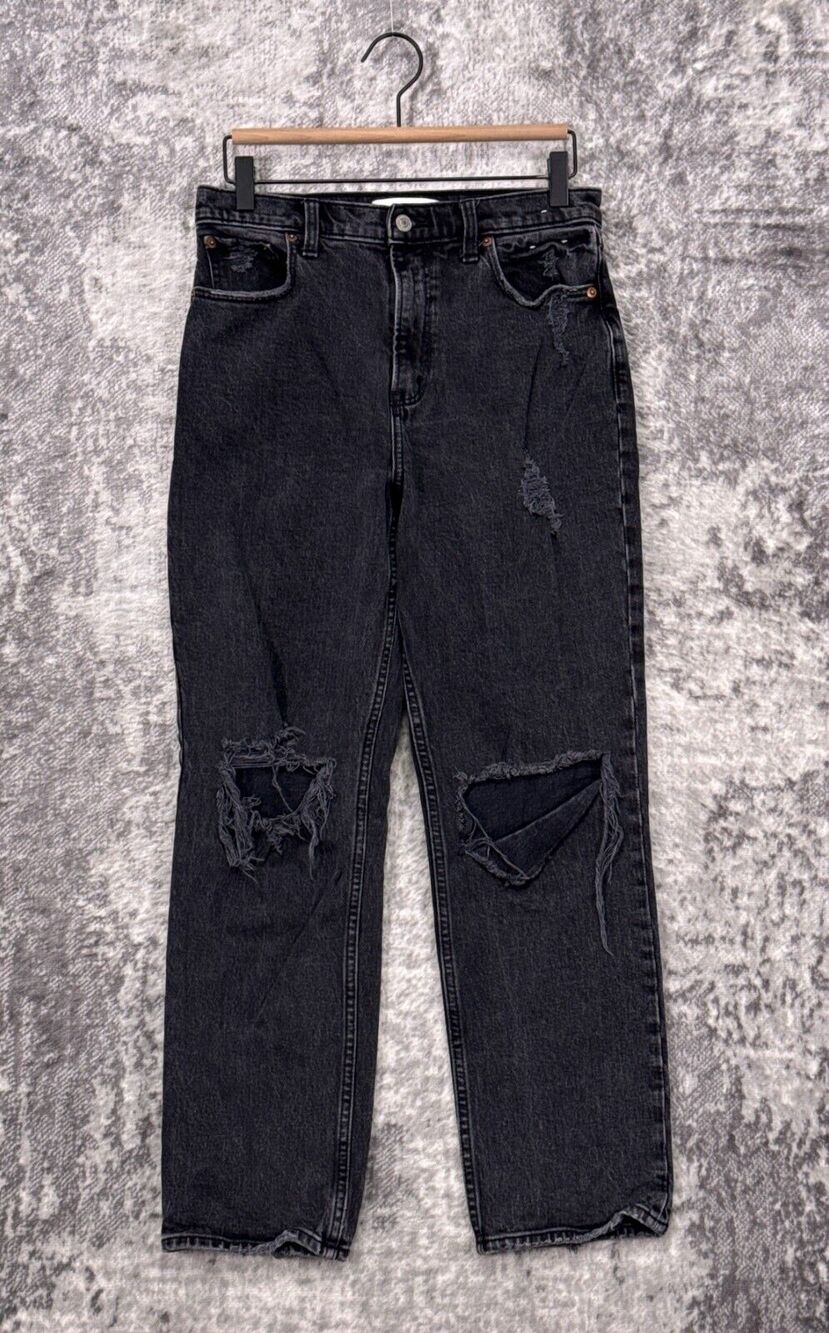 Abercrombie & Fitch Jeans 28 / 6 Petite Womens 90s Straight Ultra High Rise